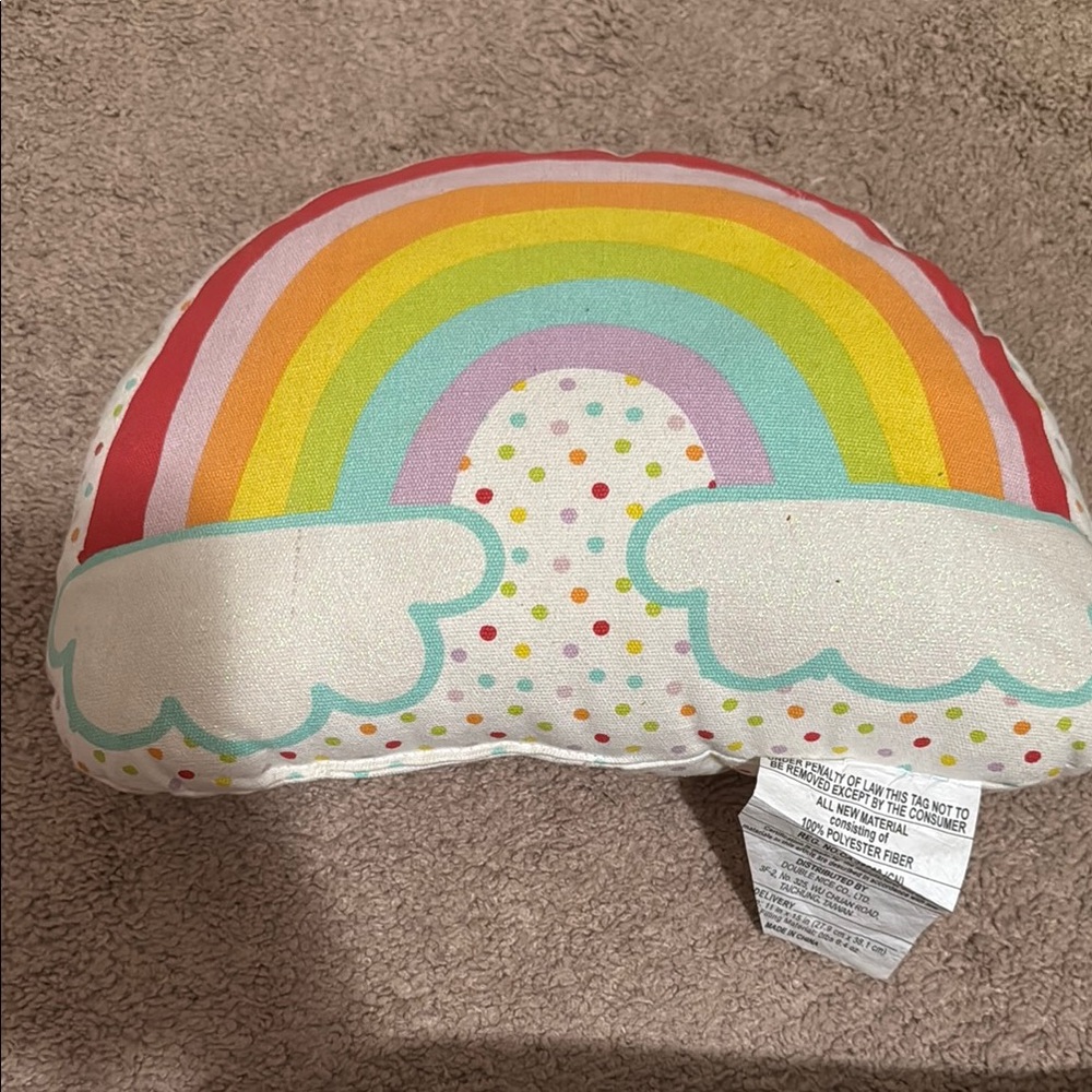 Rainbow Cloud Pillow from Target 💜